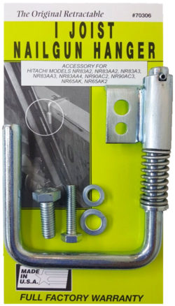 ijoist nailgun hanger lime packaging